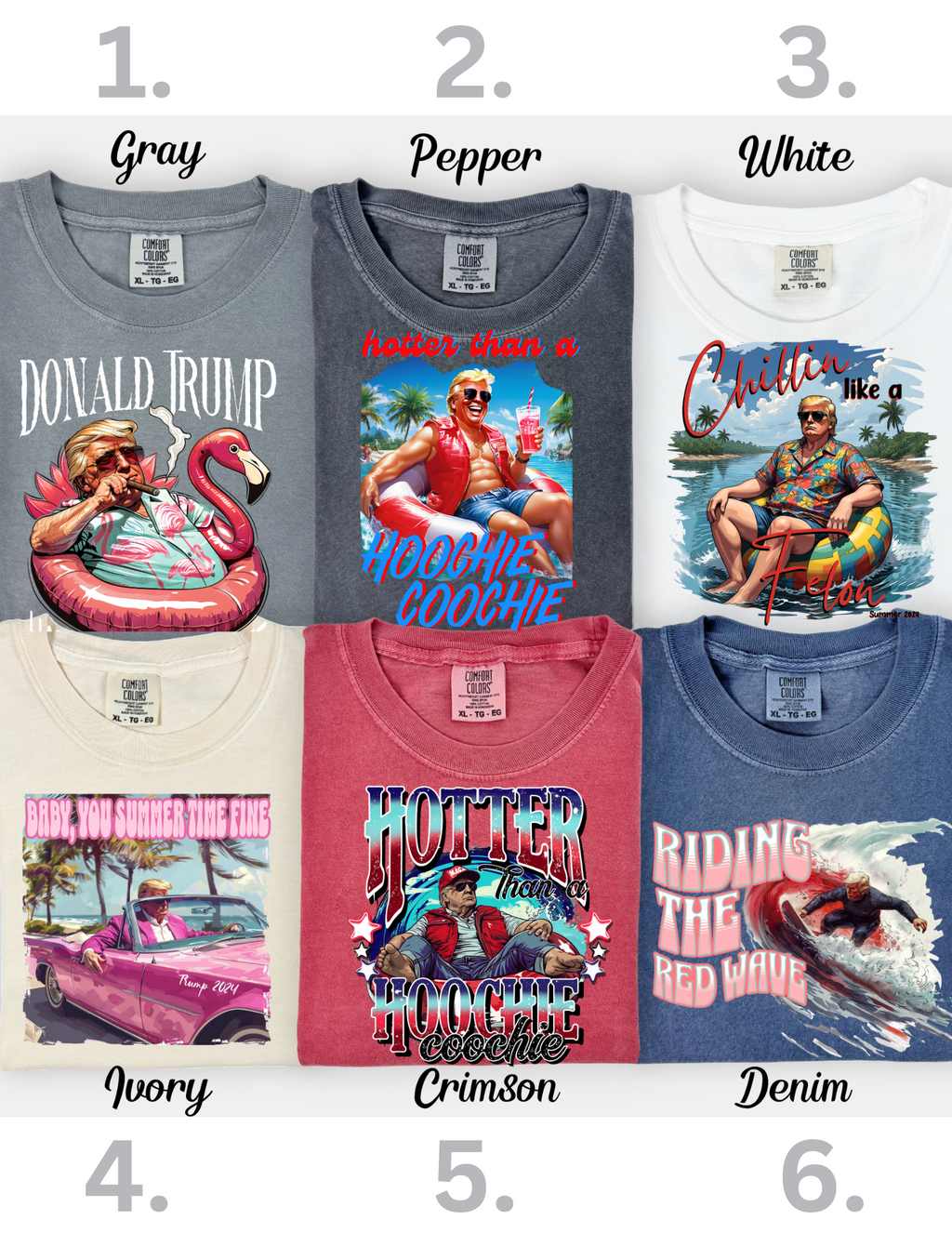 Hoochiee Coochie (Red, White, & Blue)